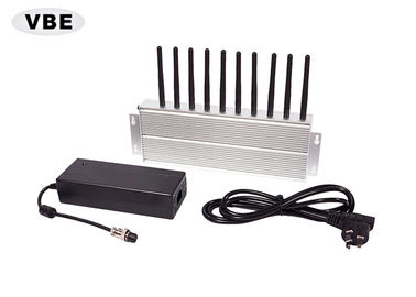 10 Bands Cell Phone Signal Jammer 360 Degree Jamming For Examination Room