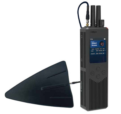 Detecção de drone portátil e localizador de direção com distância de detecção de drone de até 800 metros