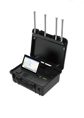 Sistema portátil de detecção de drone UAV UAS Detector com distância de detecção de 10 km