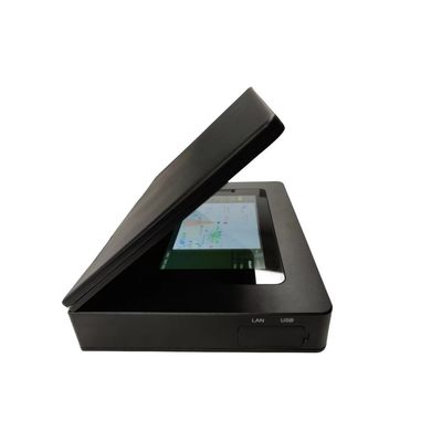 Detectores de drones portáteis / quadricópteros / UAV / UAS ABS de peso leve com longa duração da bateria e embutidos em antenas