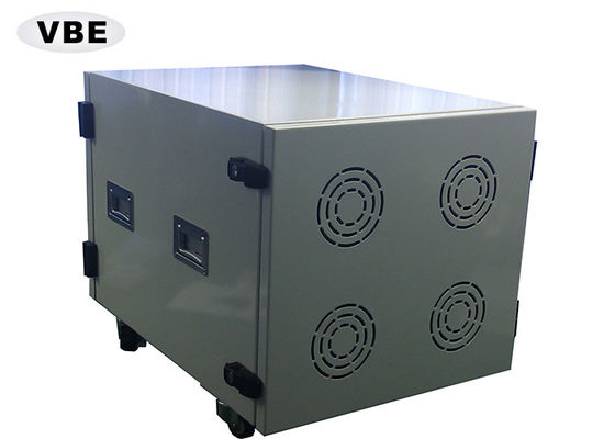 Jammer sem fio do sinal da bomba impermeável do VIP raio de bloqueio de 50 - de 500m, jammer Veículo-montado do trem RCIED do VIP, jammer de IED