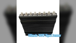 Jammer de sinal de 8 bandas 160W com controle de tela sensível ao toque
